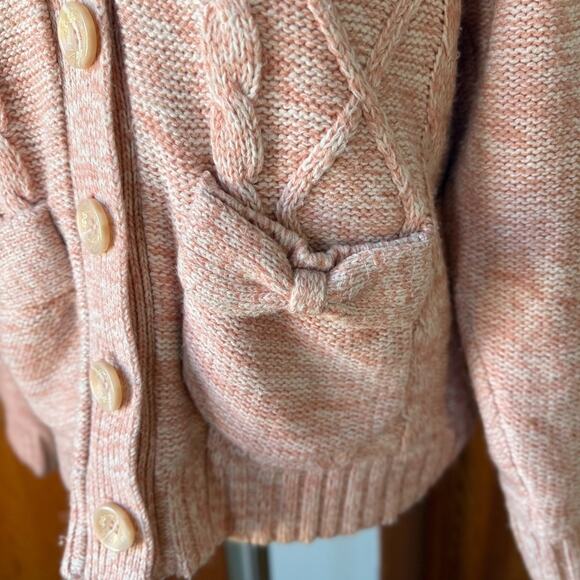 J-Fashion Kawaii Gyaru Liz Lisa x My Melody Pink White Hooded Sweater Jacket L - Picture 4 of 10